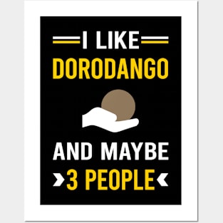 3 People Dorodango Mud Ball Dango Posters and Art
